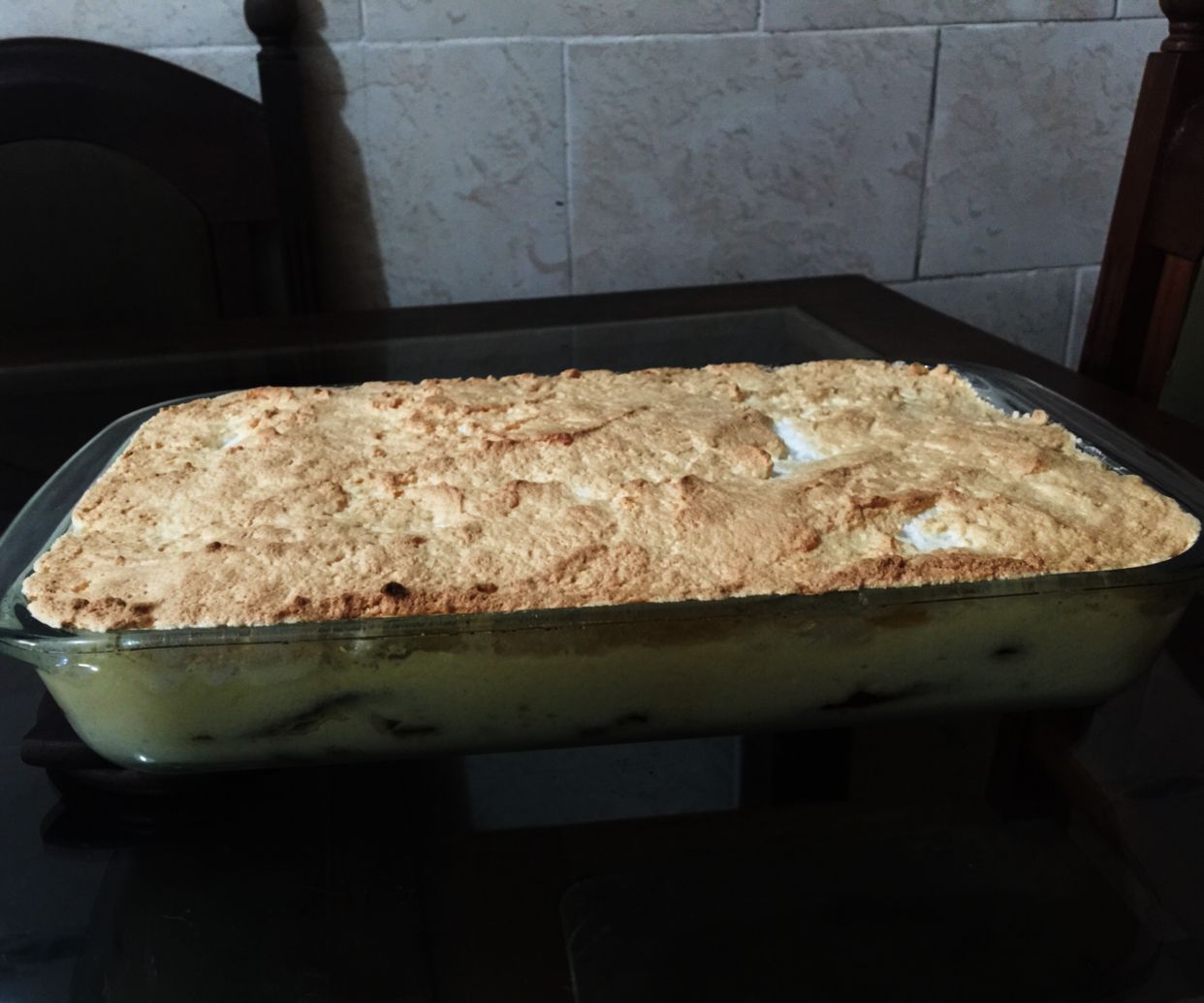 Torta de banana frita