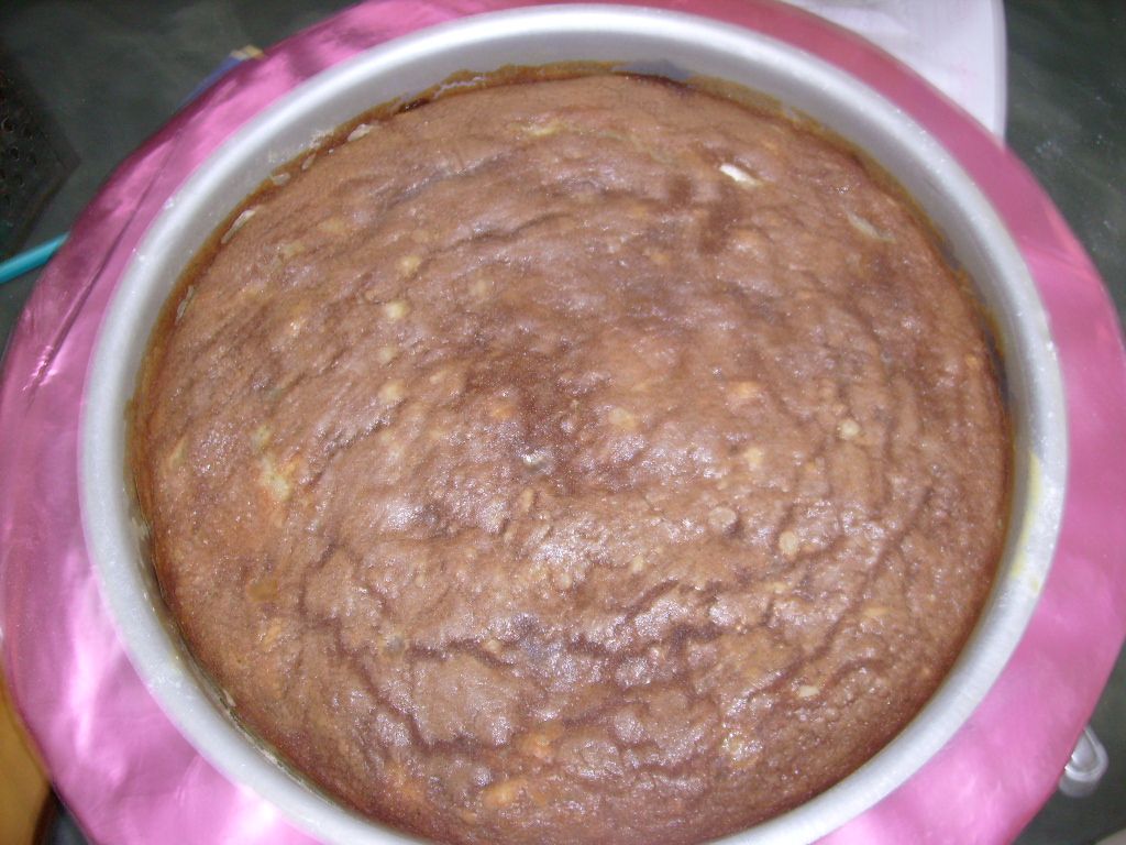 Torta de banana preguiçosa