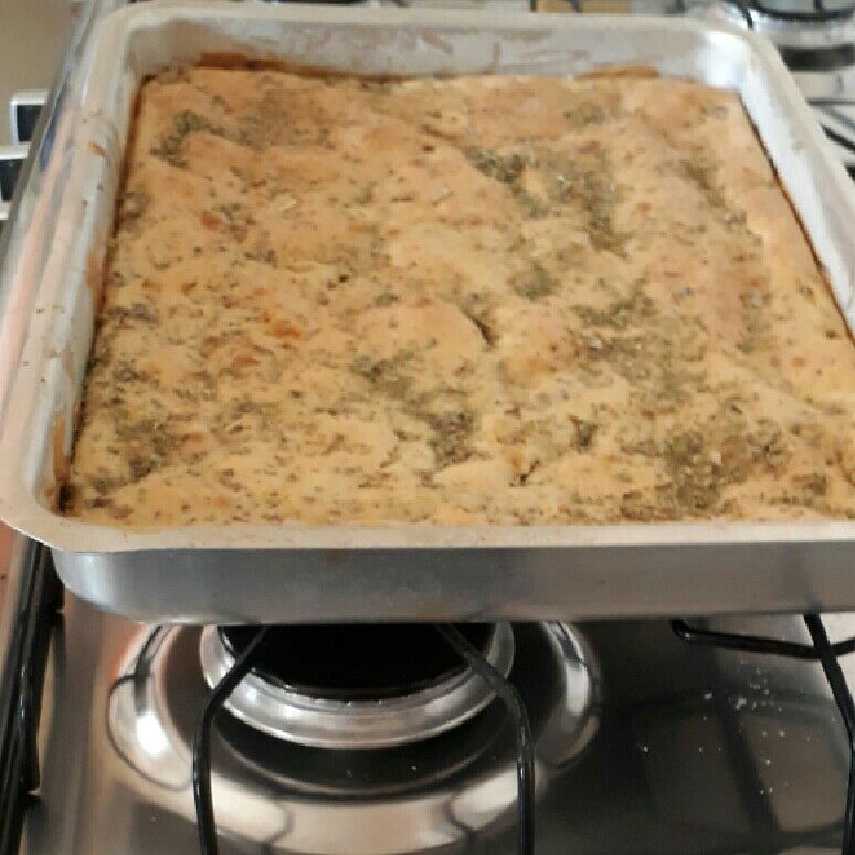 Torta de Batata com Carne Muida