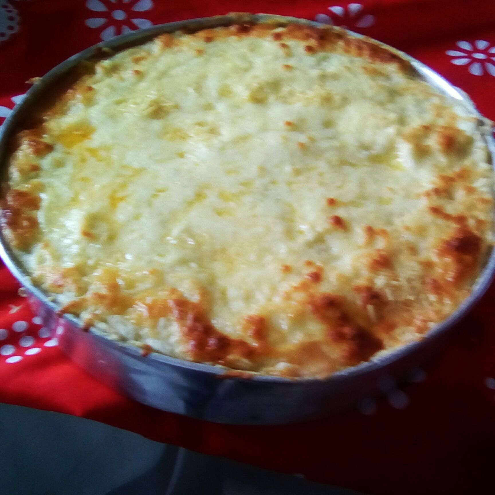 Torta de batata sem glúten