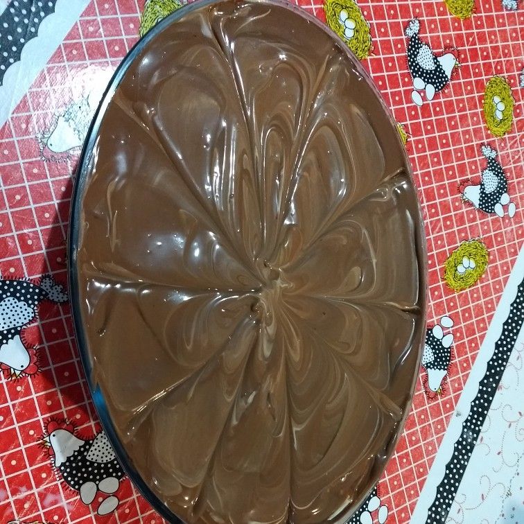 Torta de Bolacha com ganache