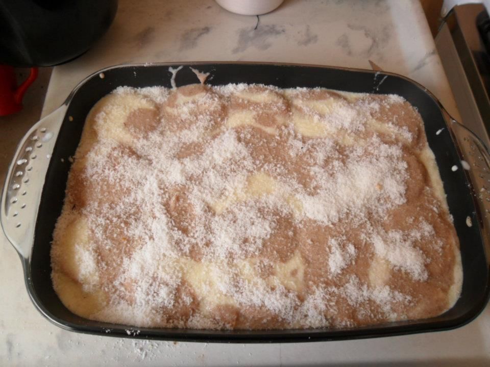 Torta de Bolacha Mesclada