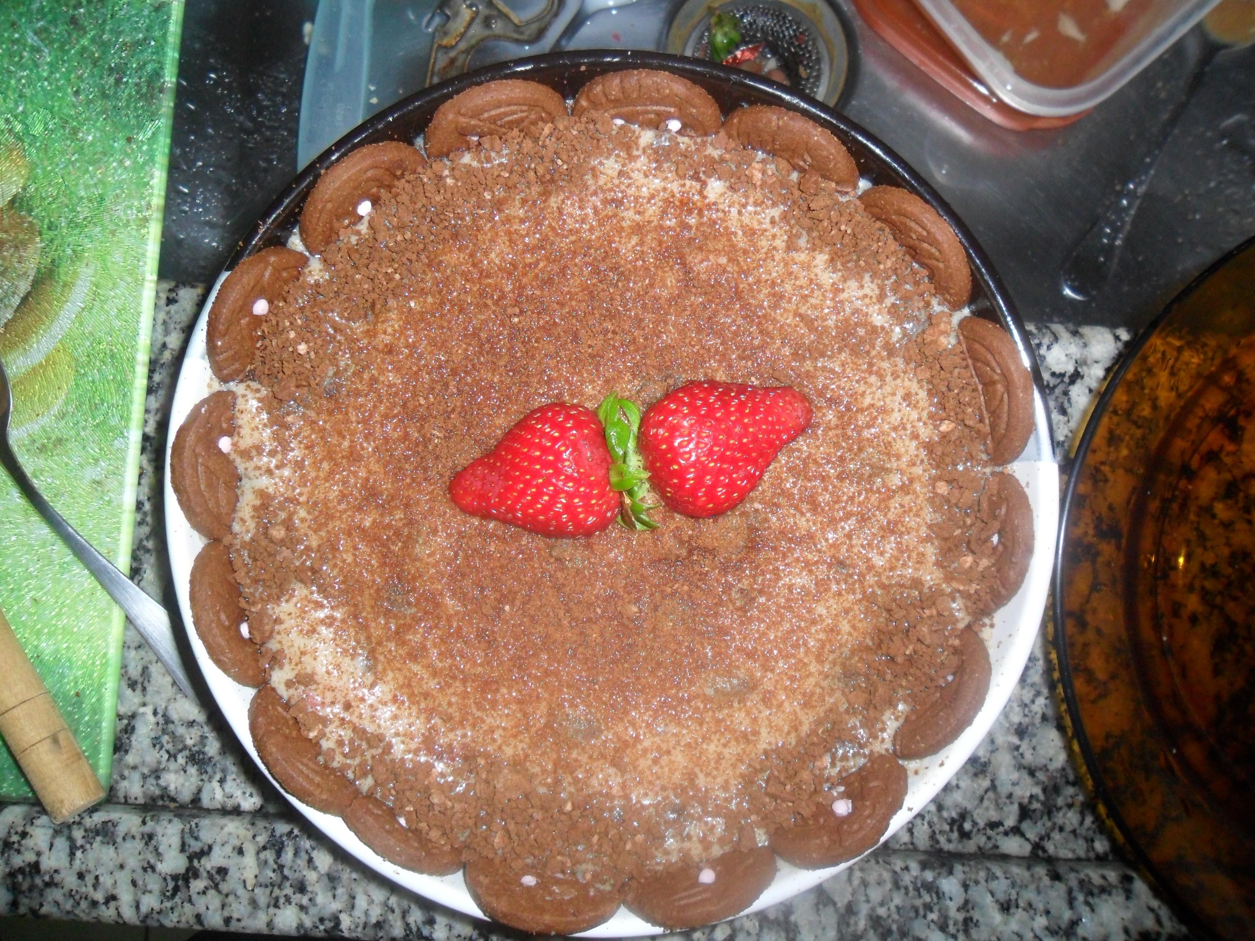 Torta de bolacha recheada