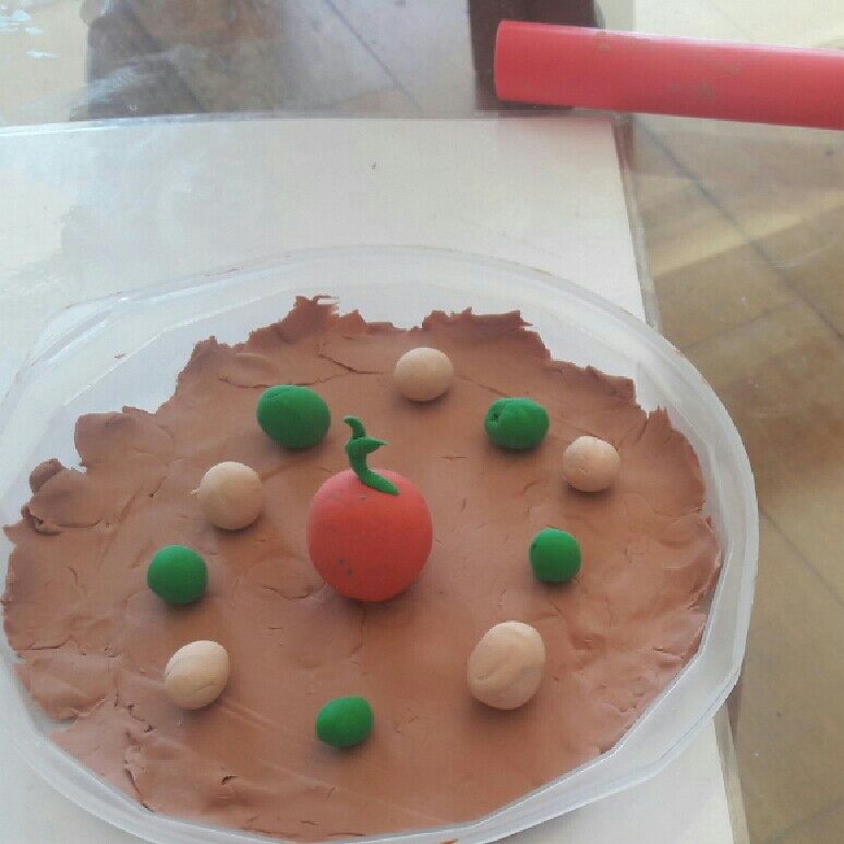 Torta de bolachinha de limão com cereja