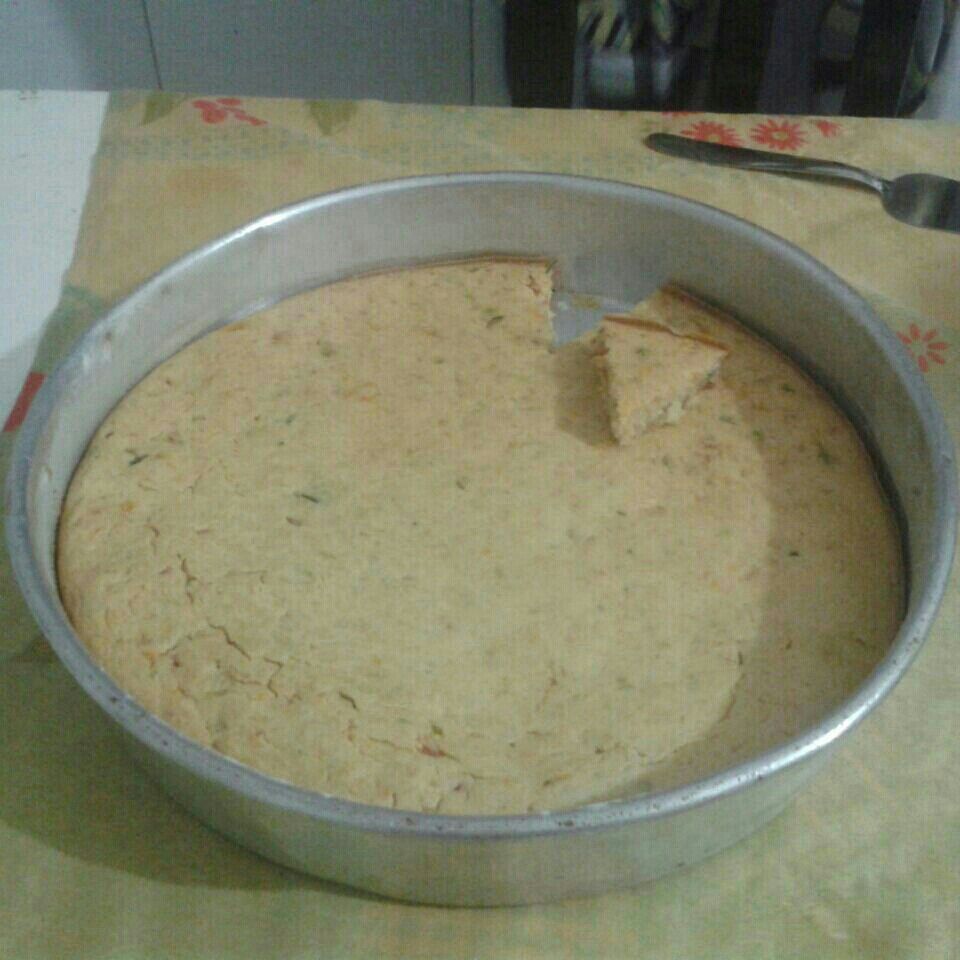 Torta de camarão