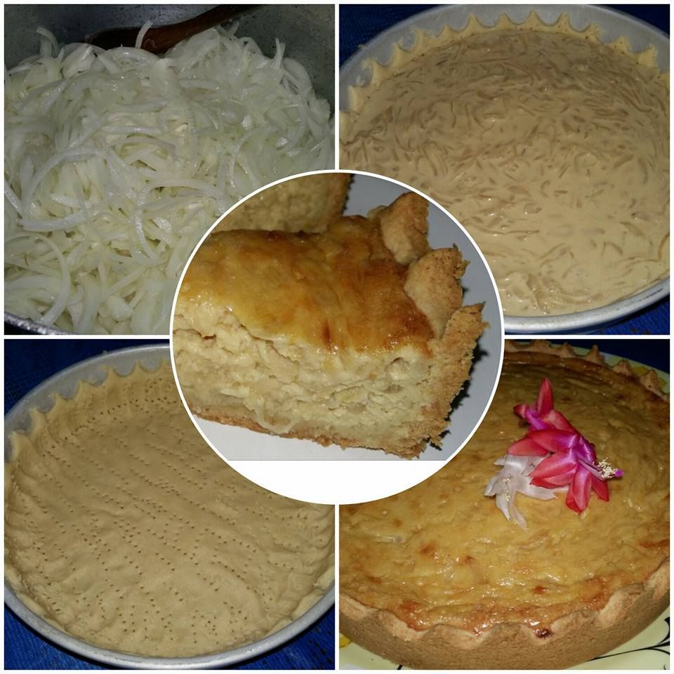 Torta de cebola de família