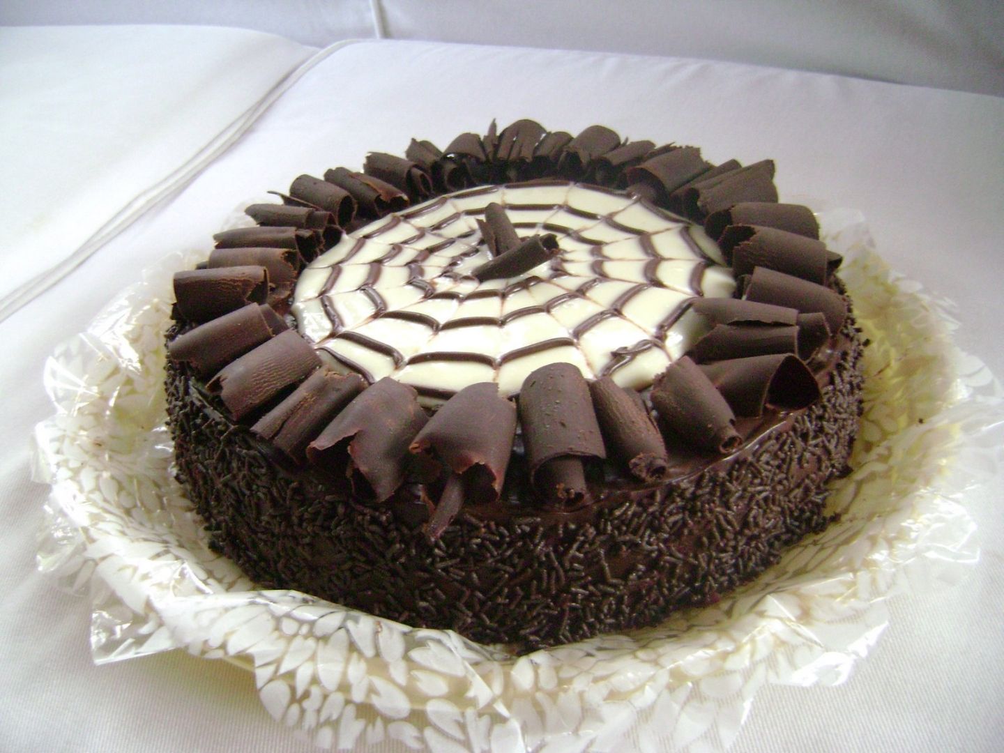 Torta de chocolate dádivas