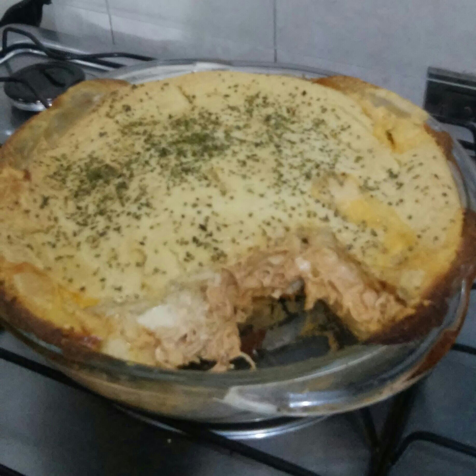 Torta de frango cremosa de liquidificador do Will