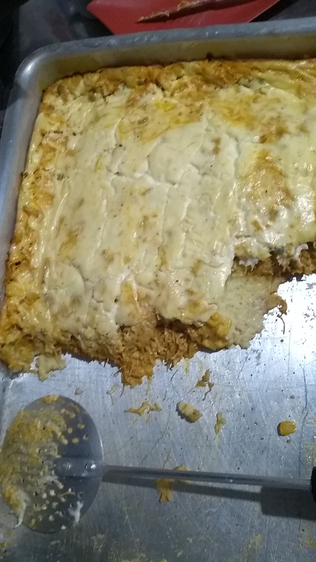 Torta de frango cremoso de liquidificador