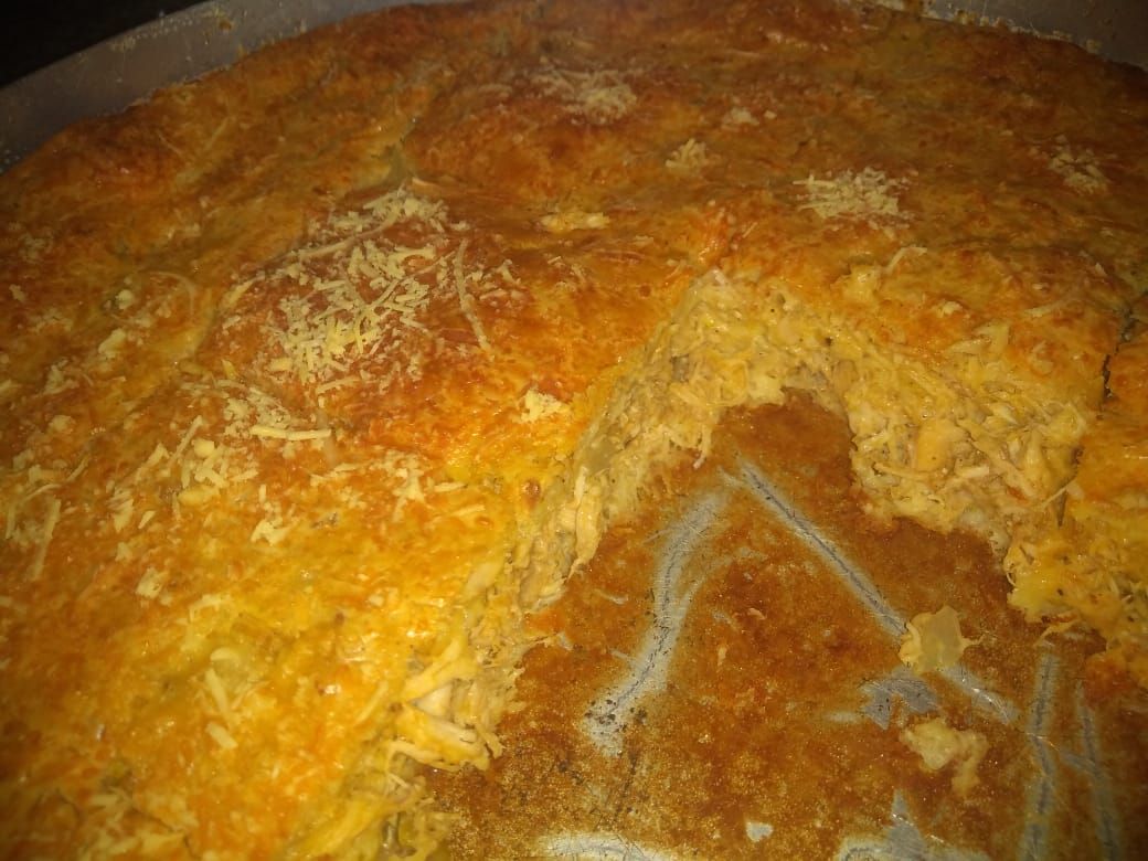 Torta de frango da Vovó Valdina