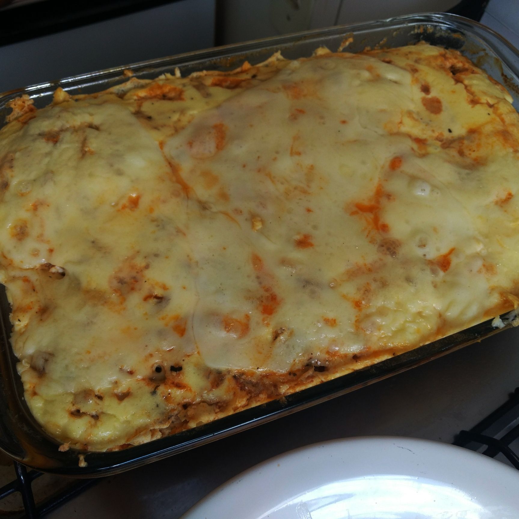 Torta de frango para quem faz dieta low carb