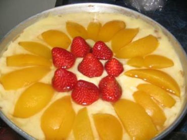 Torta de frutas da Jéssica