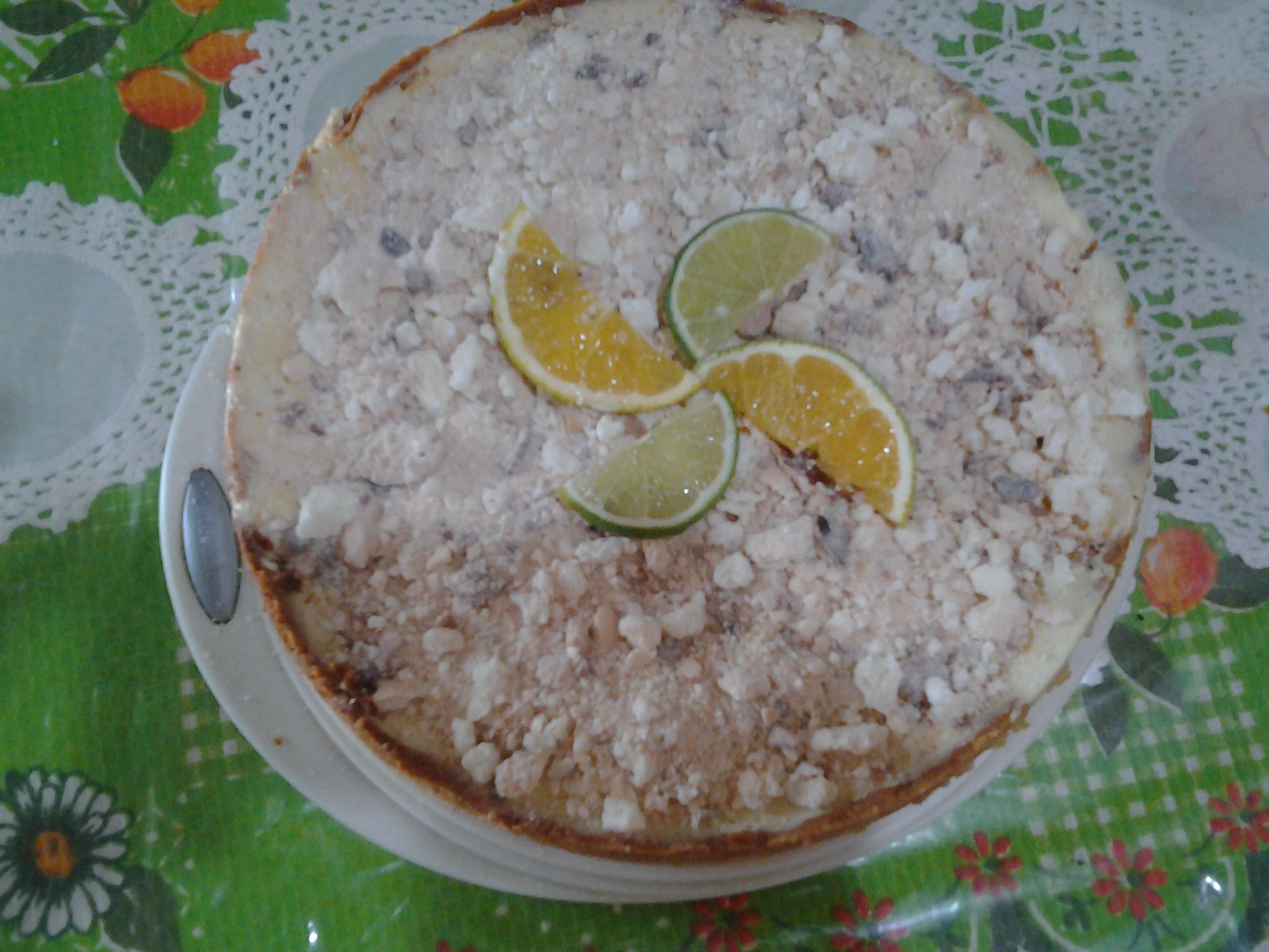 Torta de laranja e limão