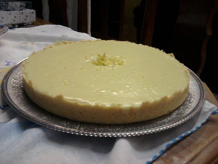 Torta de limão fácil da Tatá