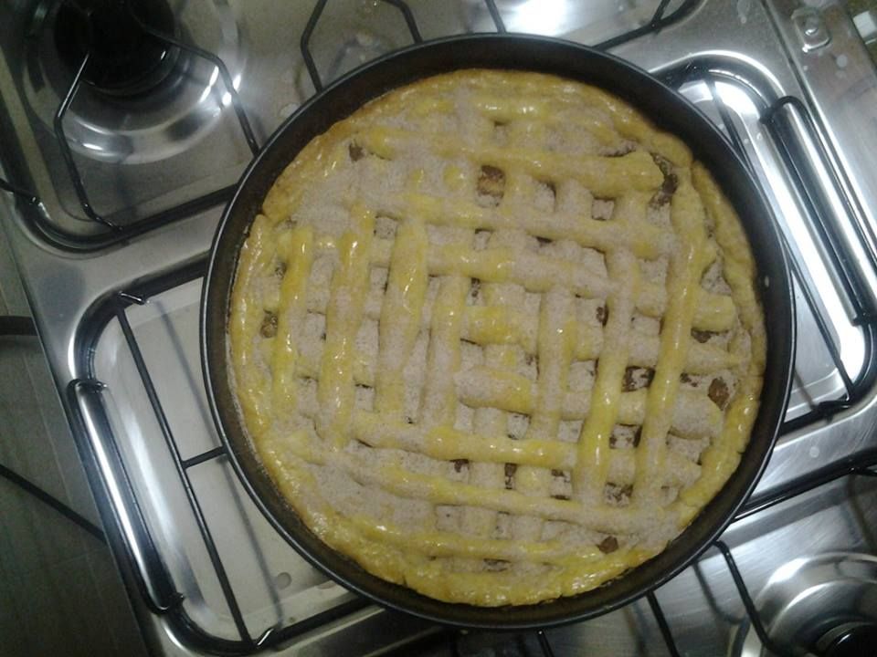 Torta de maçã fácil, rápida e saborosa