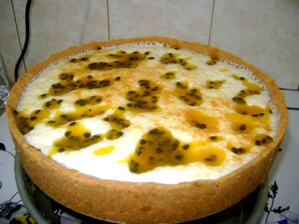 Torta de maracujá infalível