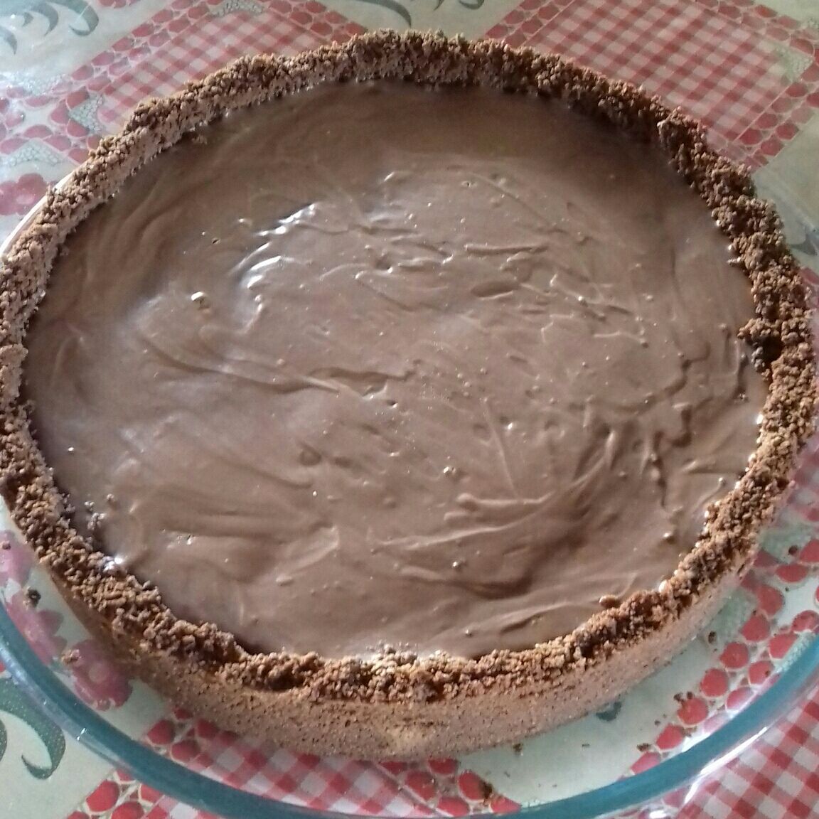 Torta de nozes e ganache