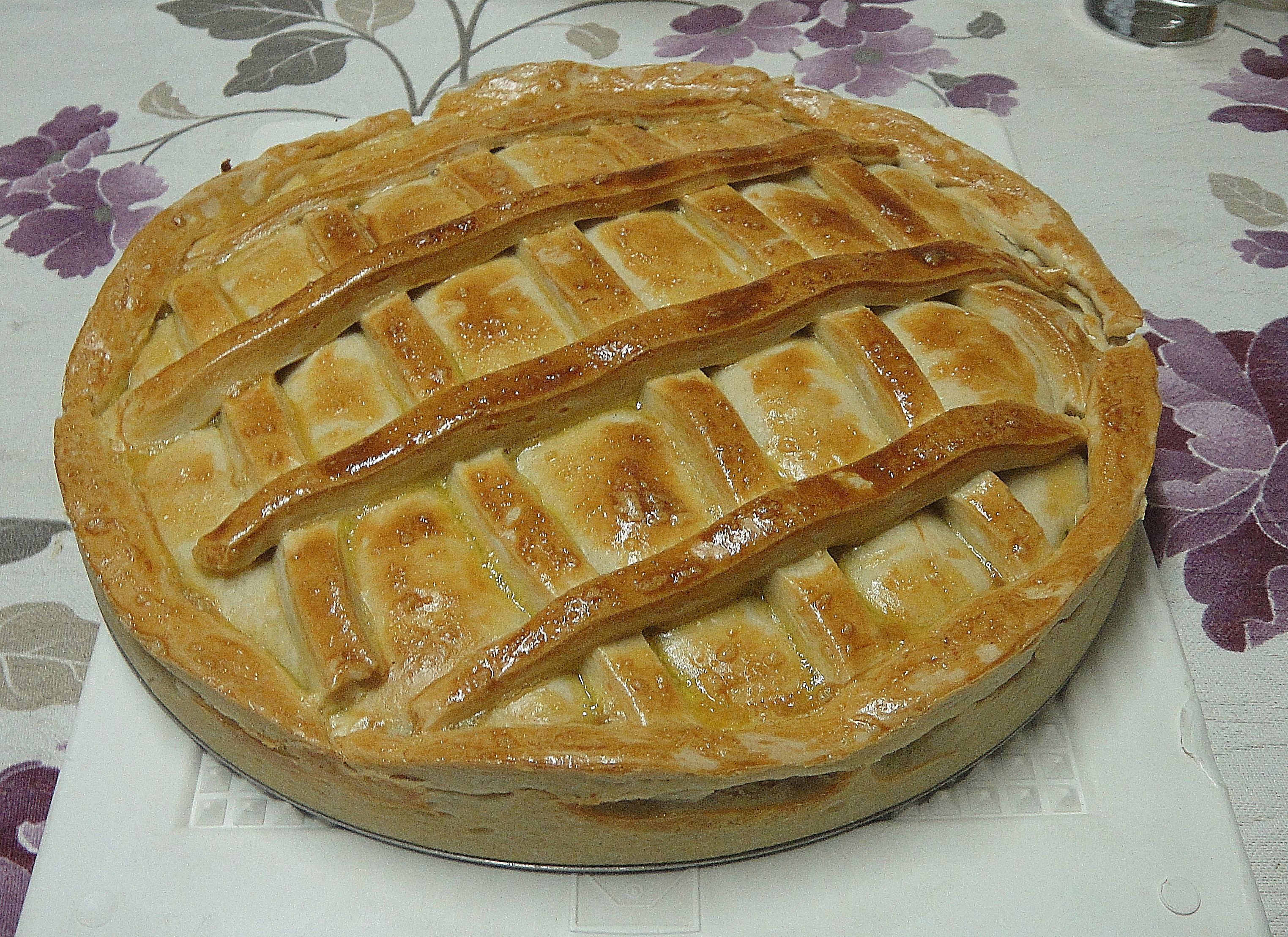 Torta de palmito (massa podre)