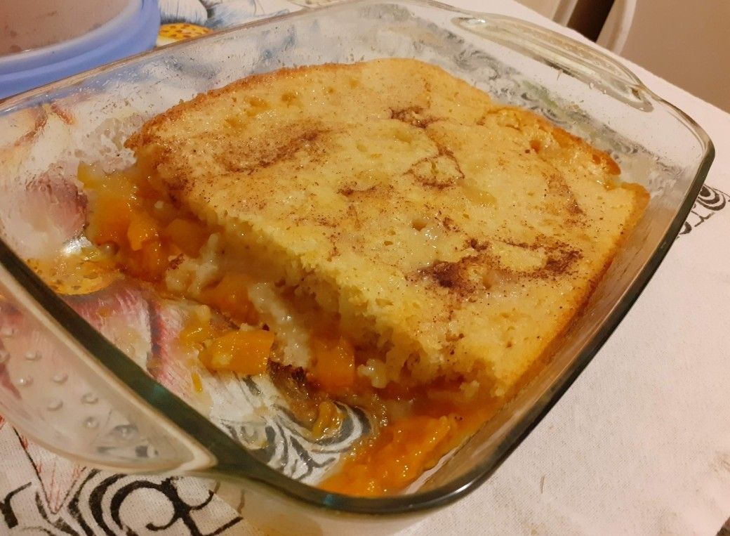 Torta de Pêssego de "Eu, a Patroa e as Crianças"