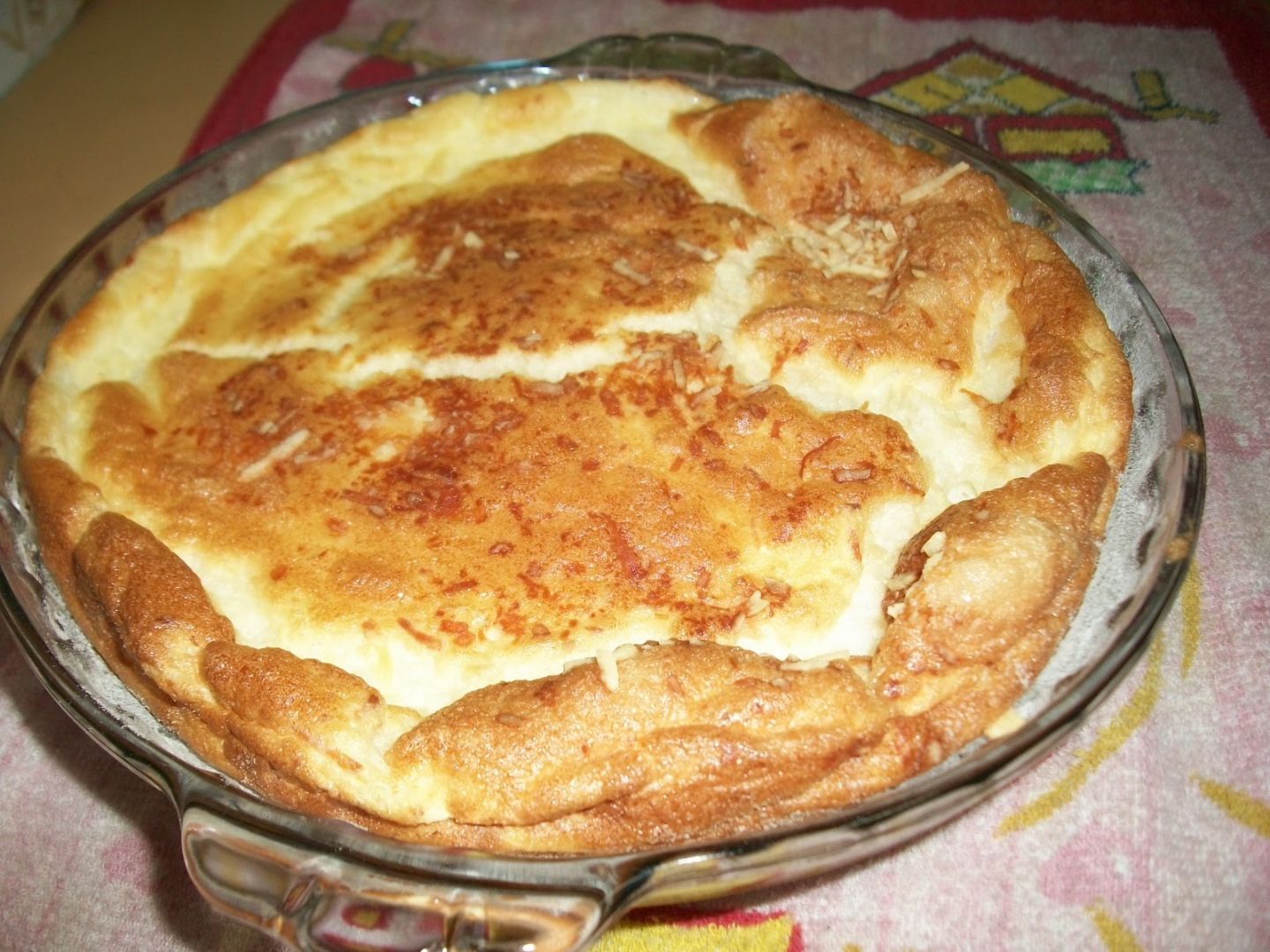 Torta de ricota saudável