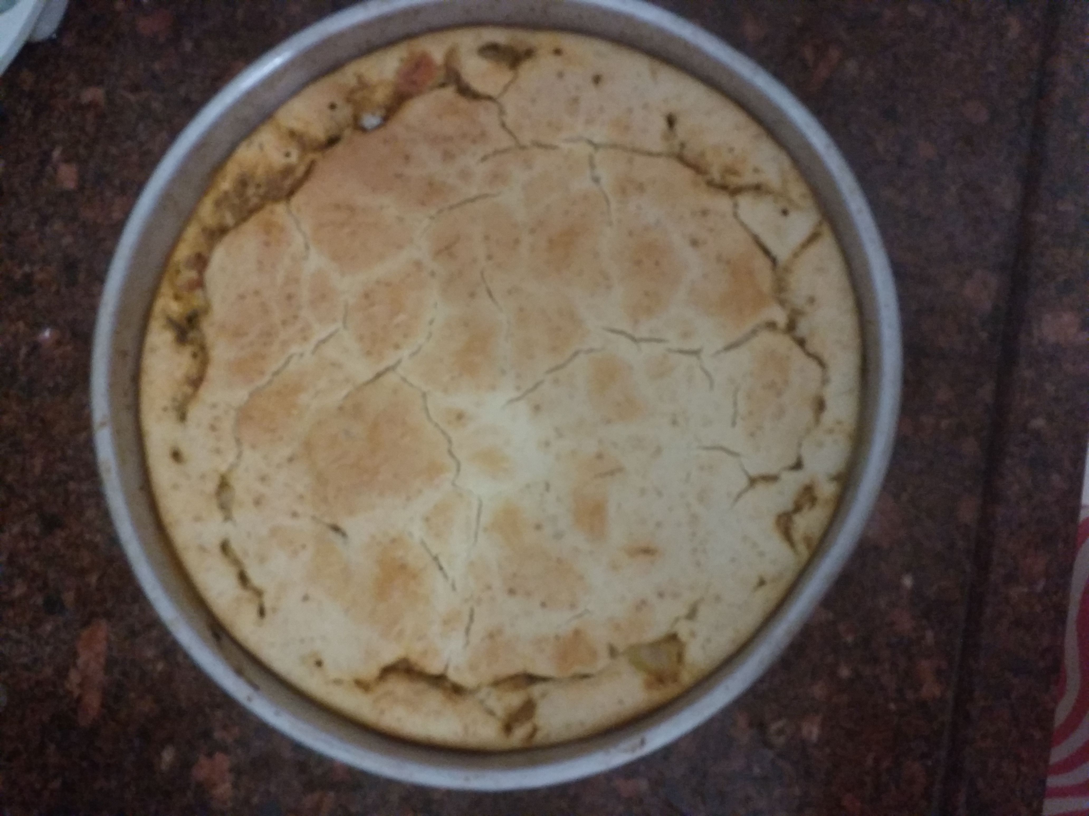 Torta de sardinha de liquidificador