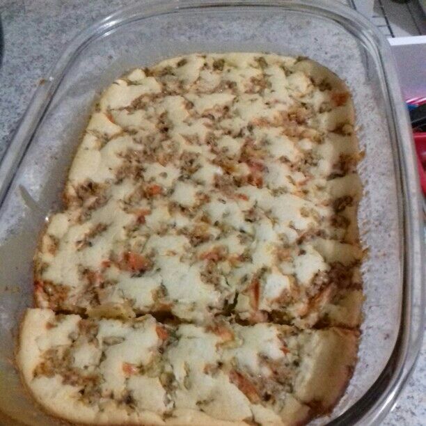 Torta de sardinha fácil de liquidificador