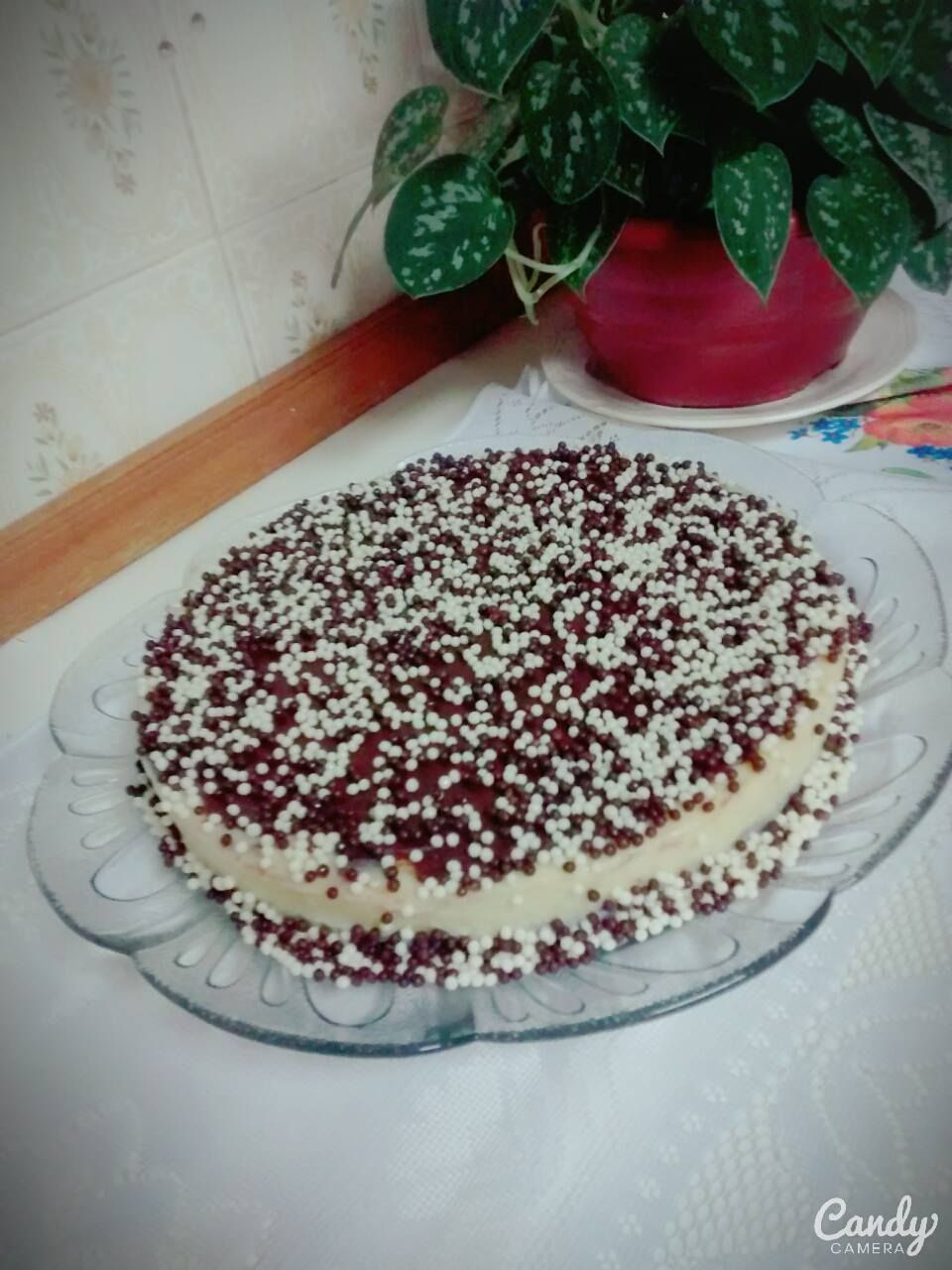 Torta doce de biscoito oreo e leite ninho com nutella