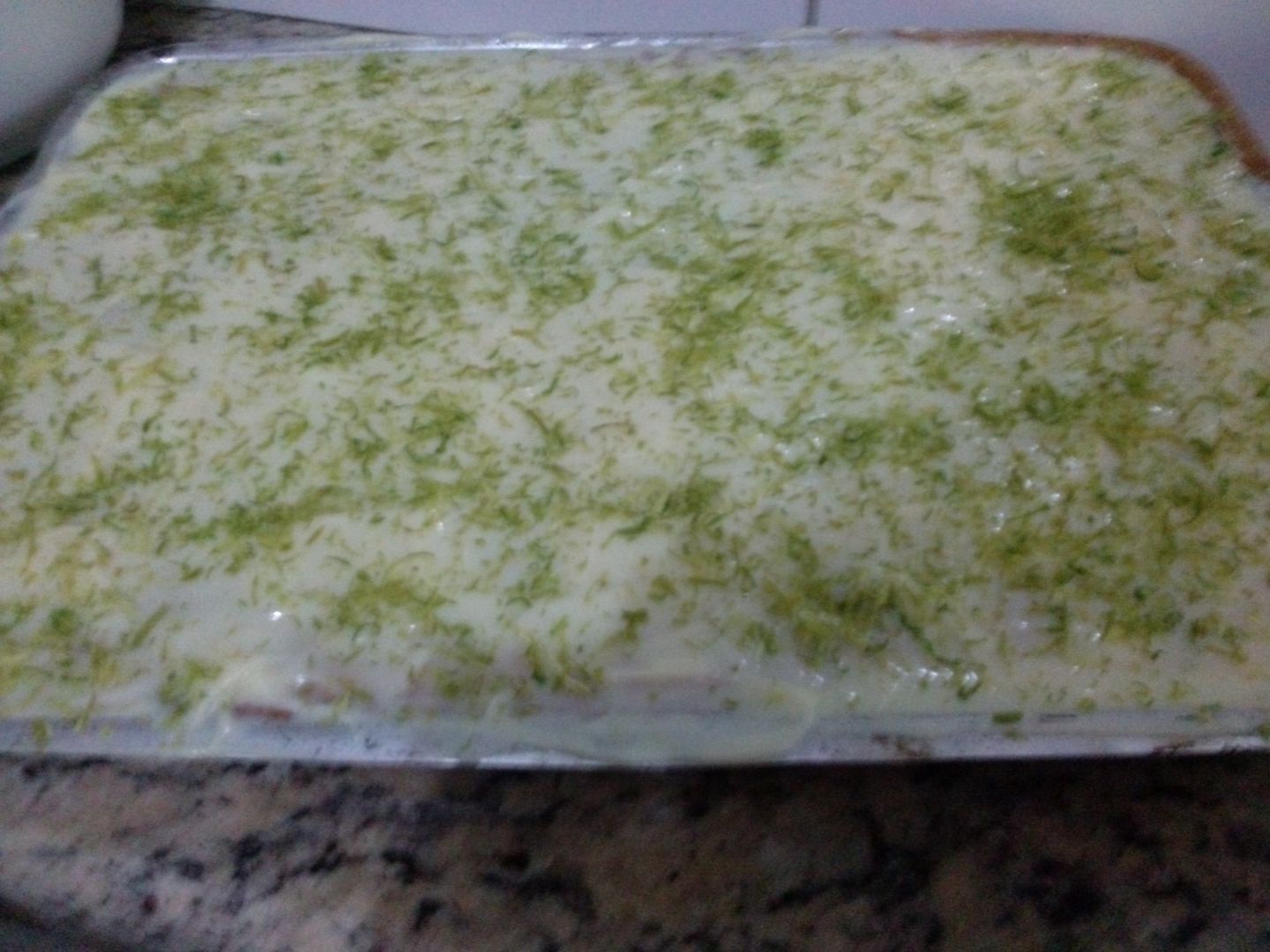 Torta grande de limão