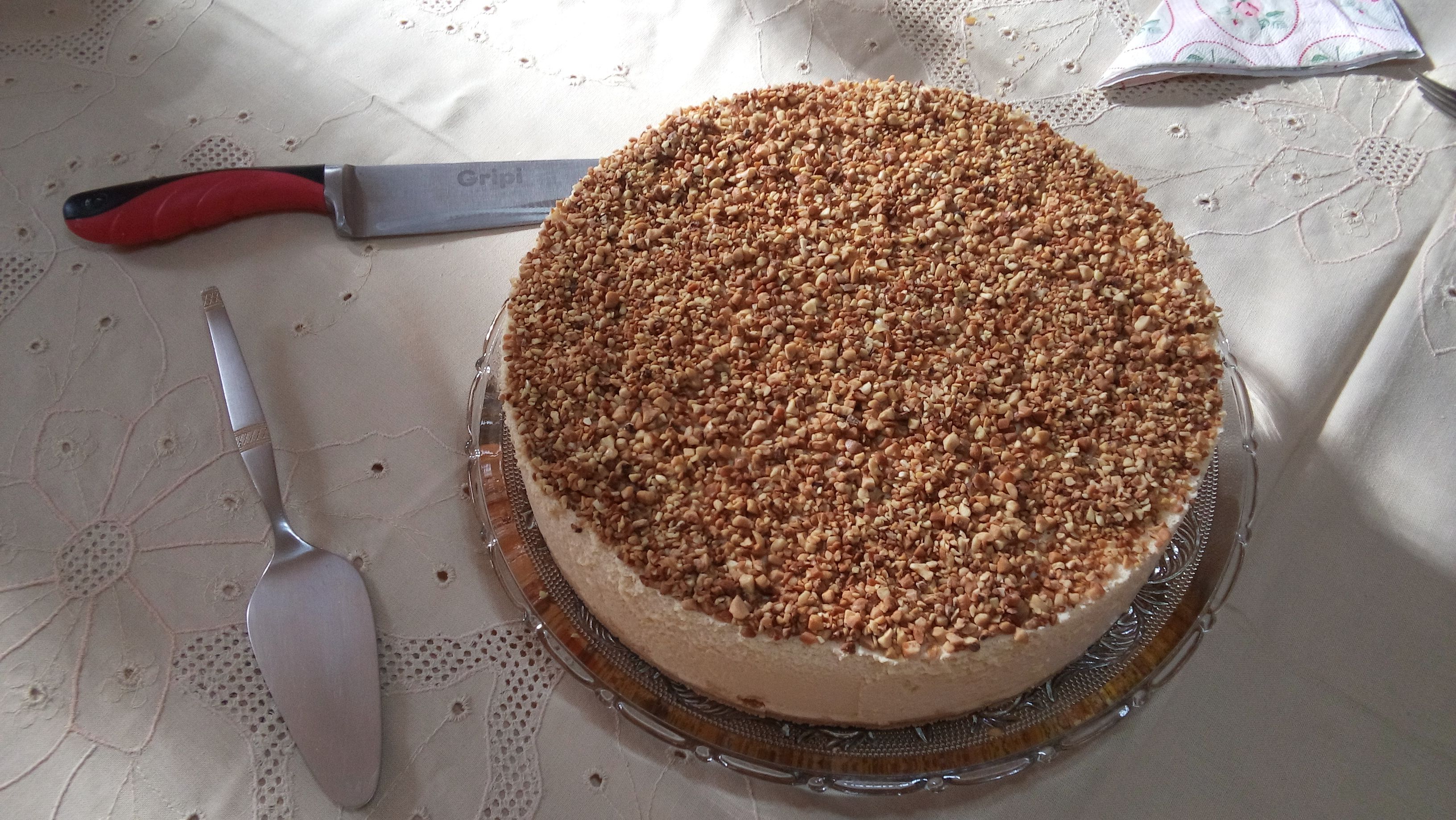 Torta mousse de doce de leite