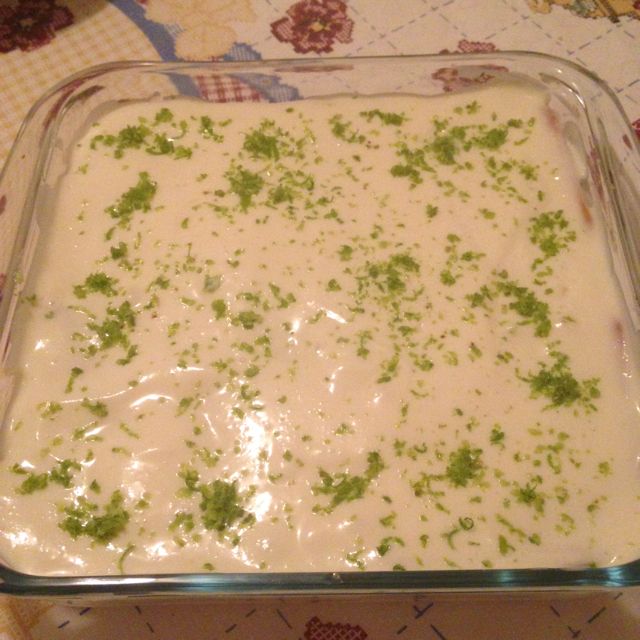 Torta/mousse de limão