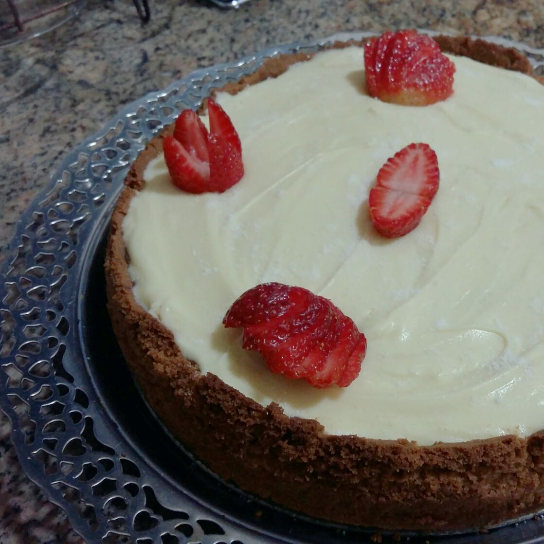 Torta mousse tricolor de passatempo