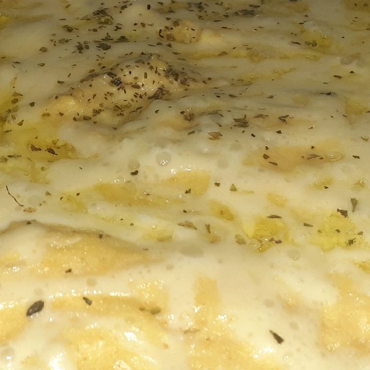 Torta rápida e nutritiva de fubá de micro-ondas