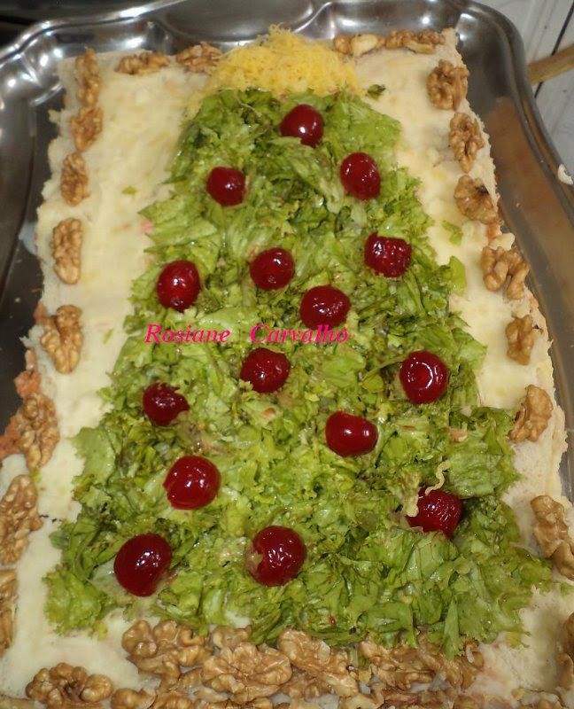 Torta Salgada Árvore de Natal