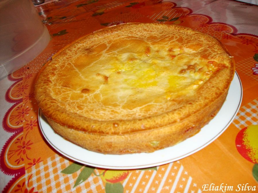 Torta salgada cremosa mix