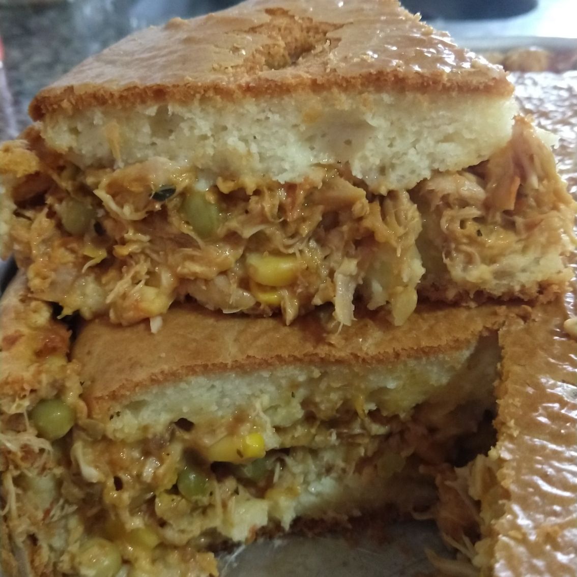 Torta salgada fofinha