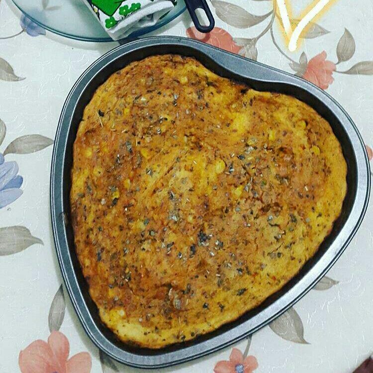 Torta salgada sem ovos