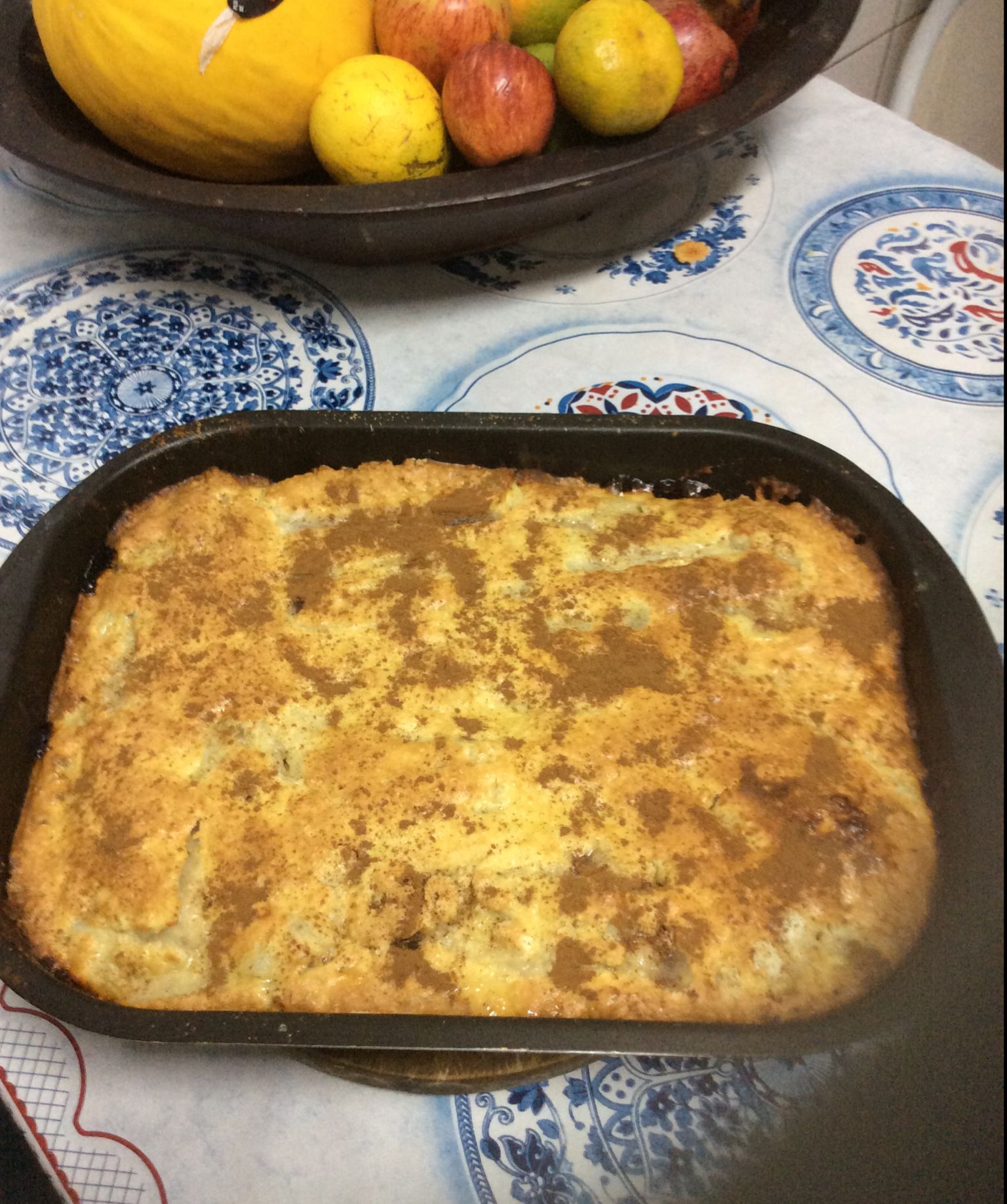 Torta seca de banana