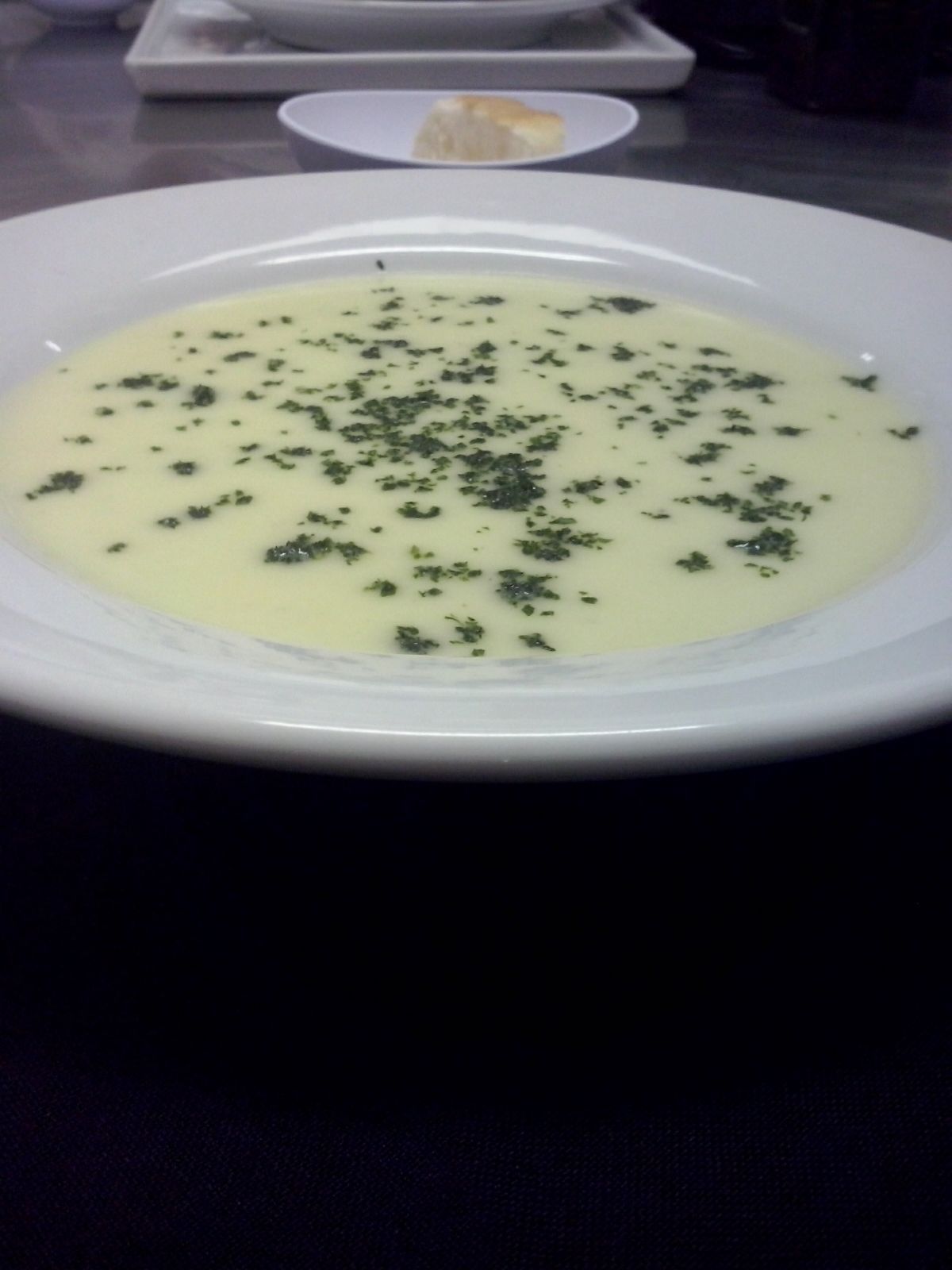 Vichyssoise (sopa francesa de alho-poró)