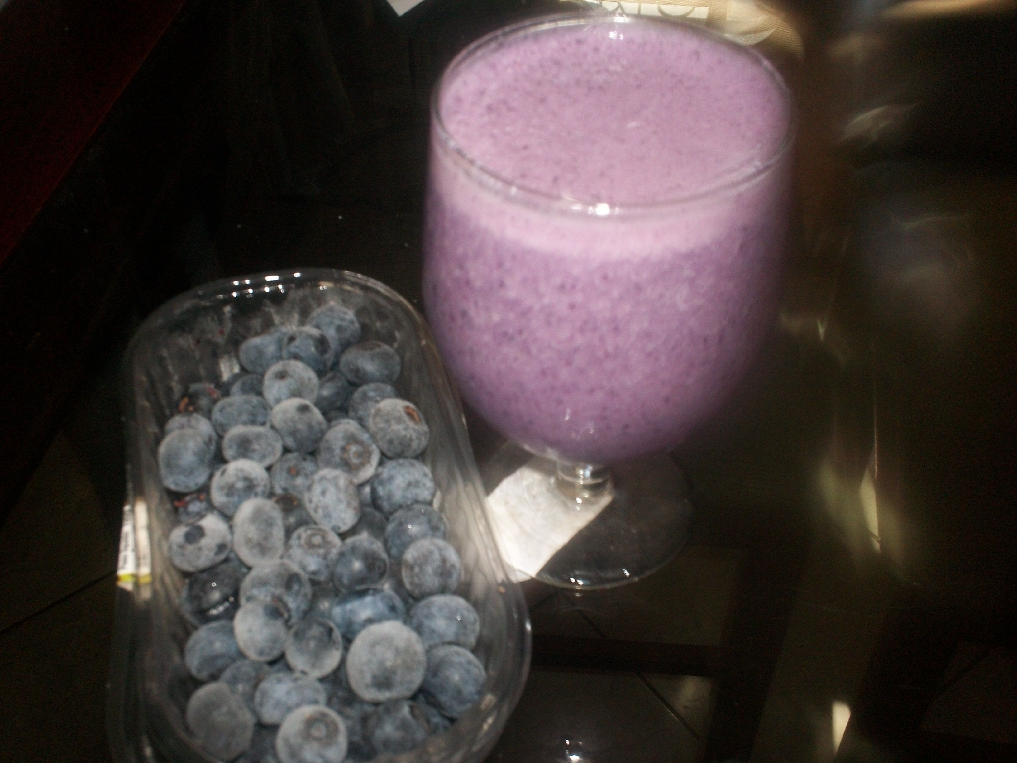 Vitamina de blueberry