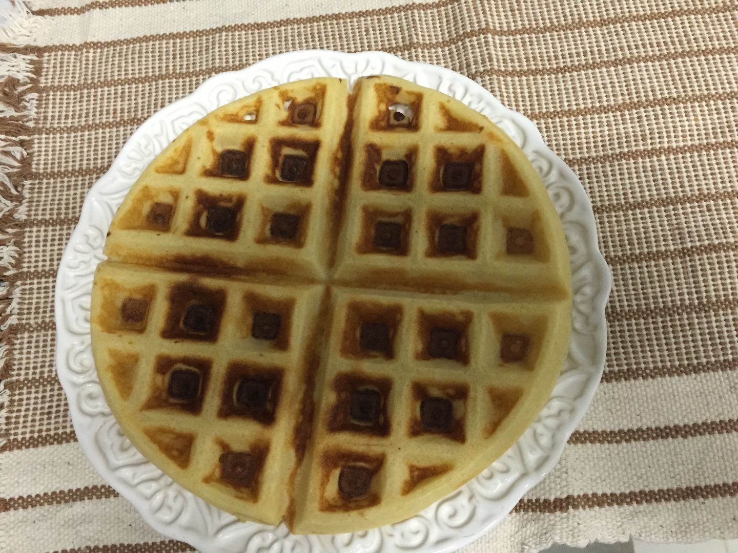 Waffle crocante/ crispy waffle