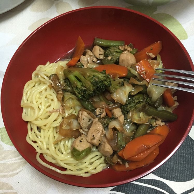 Yakissoba de frango