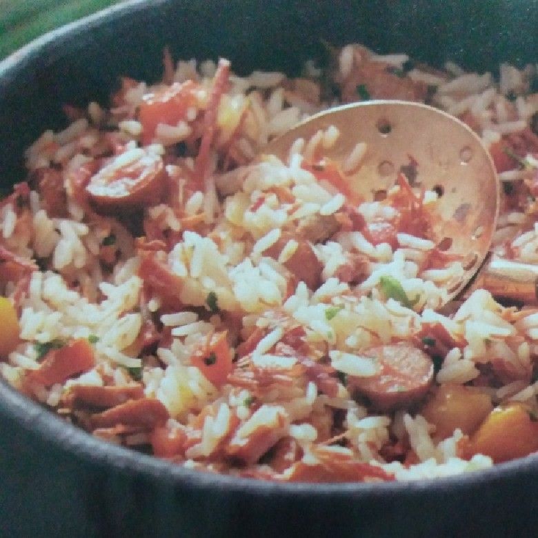 Arroz de carreteiro prático da Thaiane