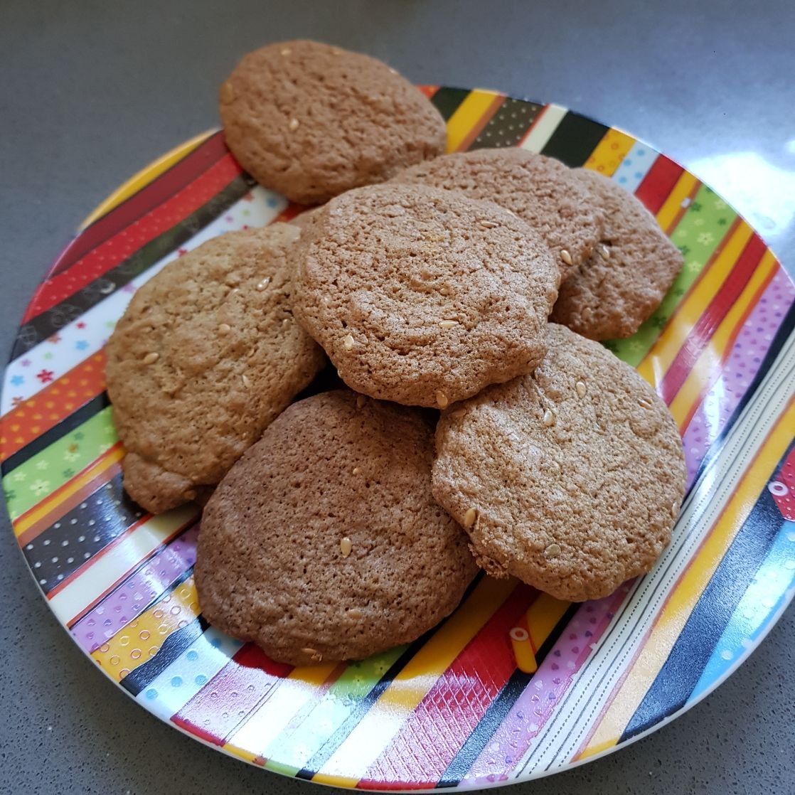 Biscoito integral amanteigado com ghee