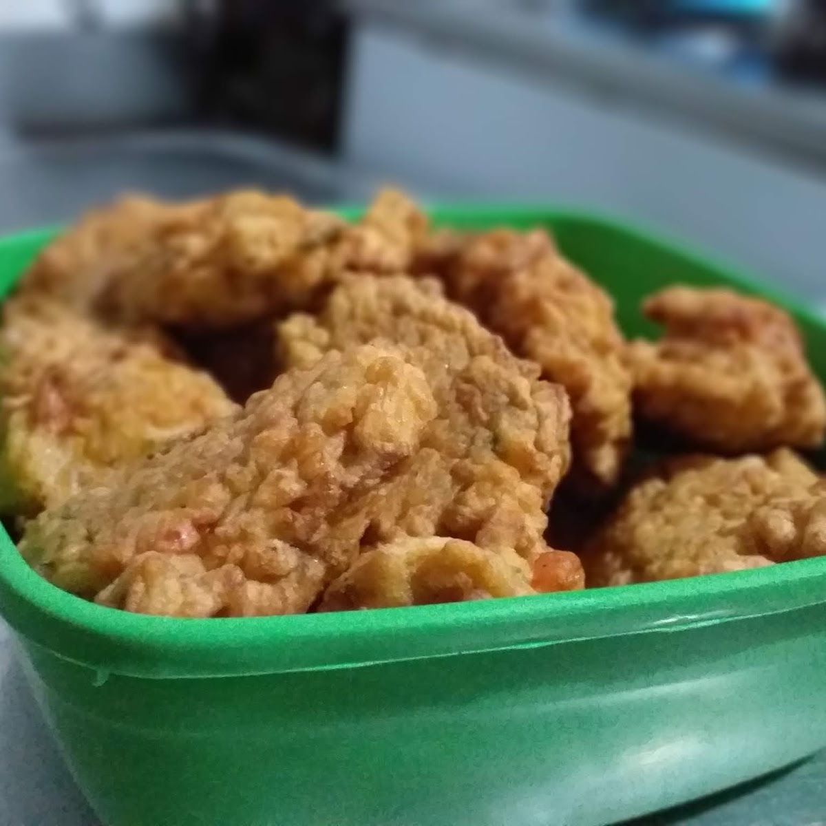 Bolinho de arroz com tomate fácil