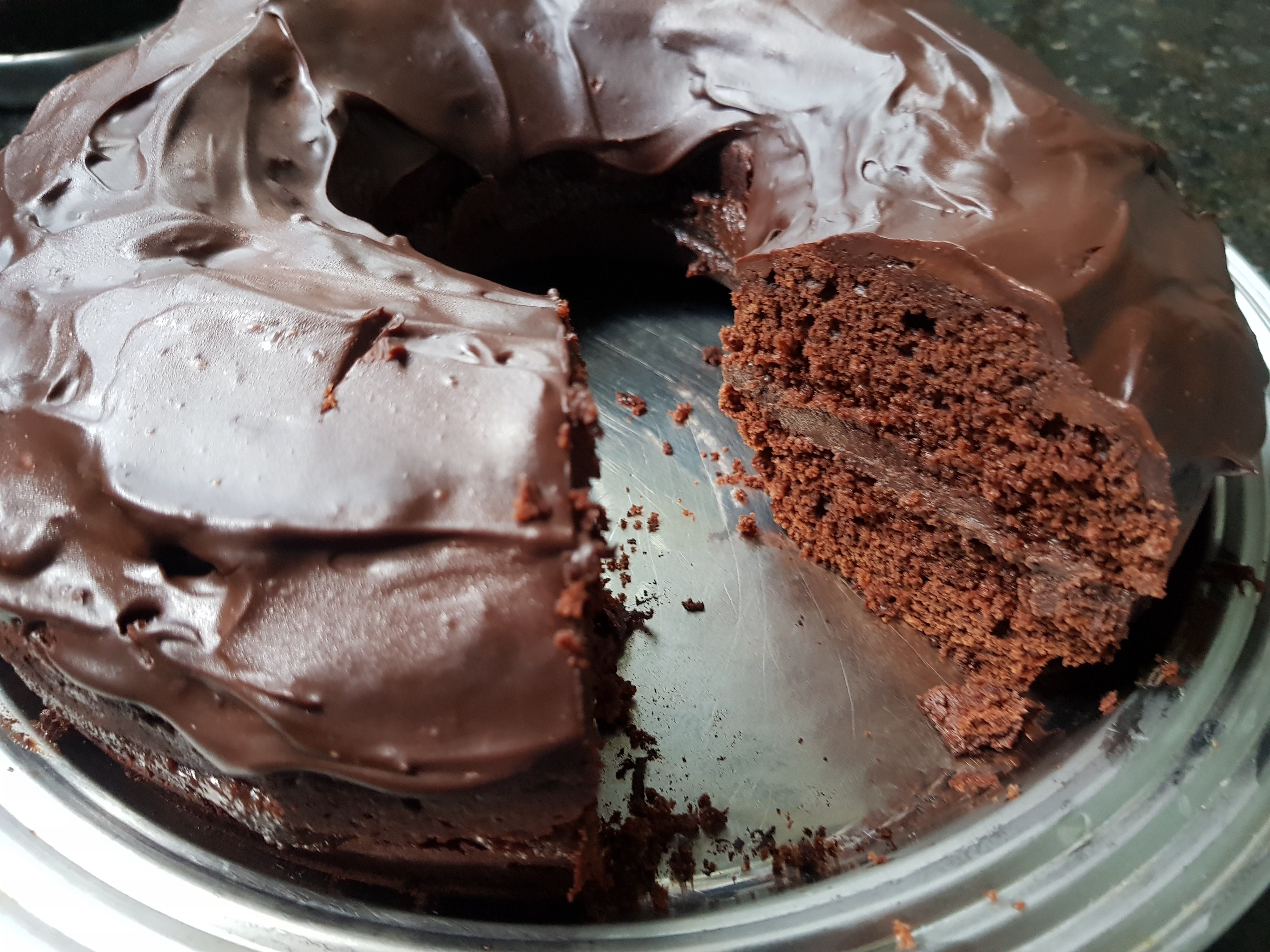 Bolo de chocolate fantástico