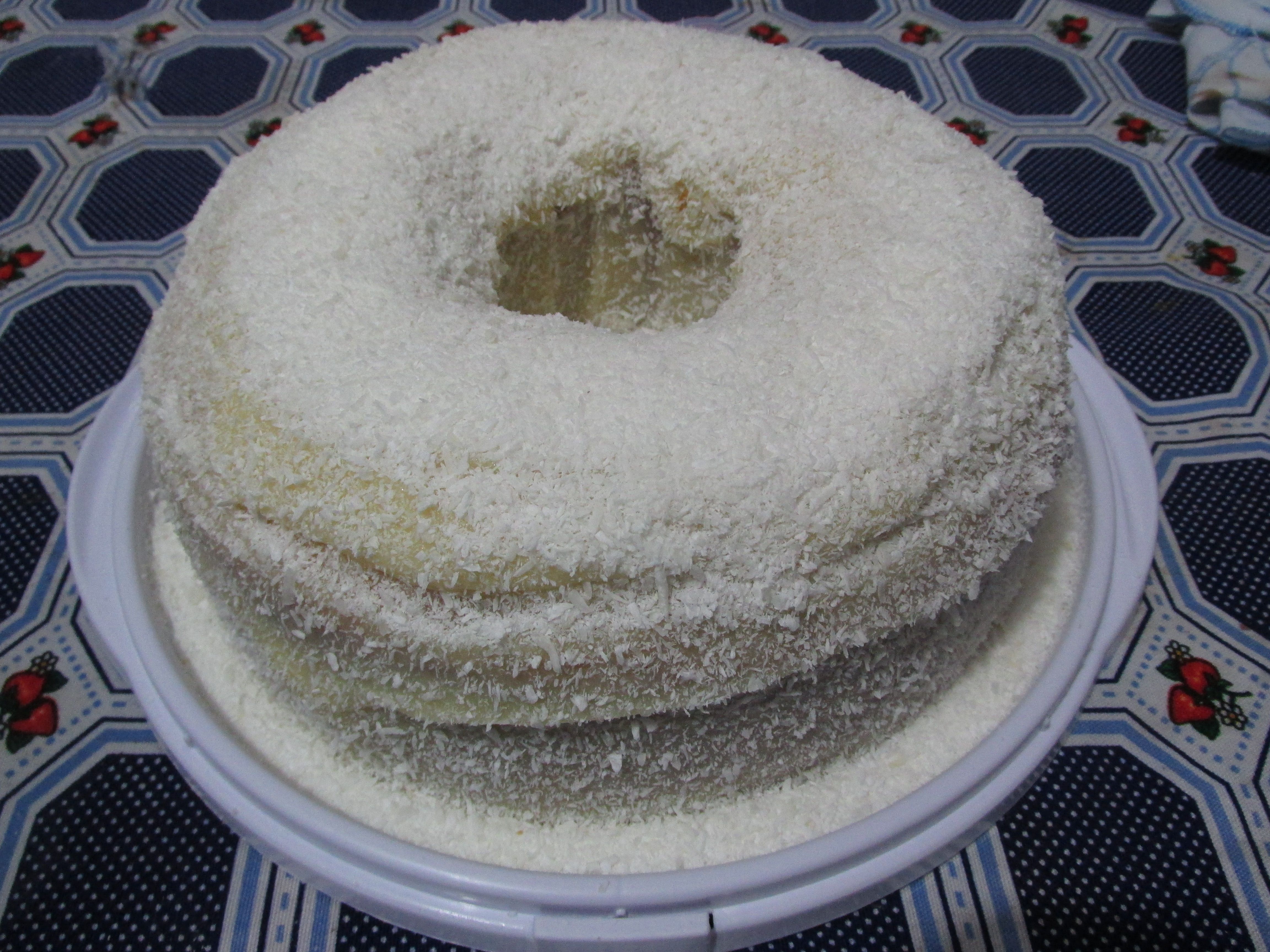 Bolo de coco real