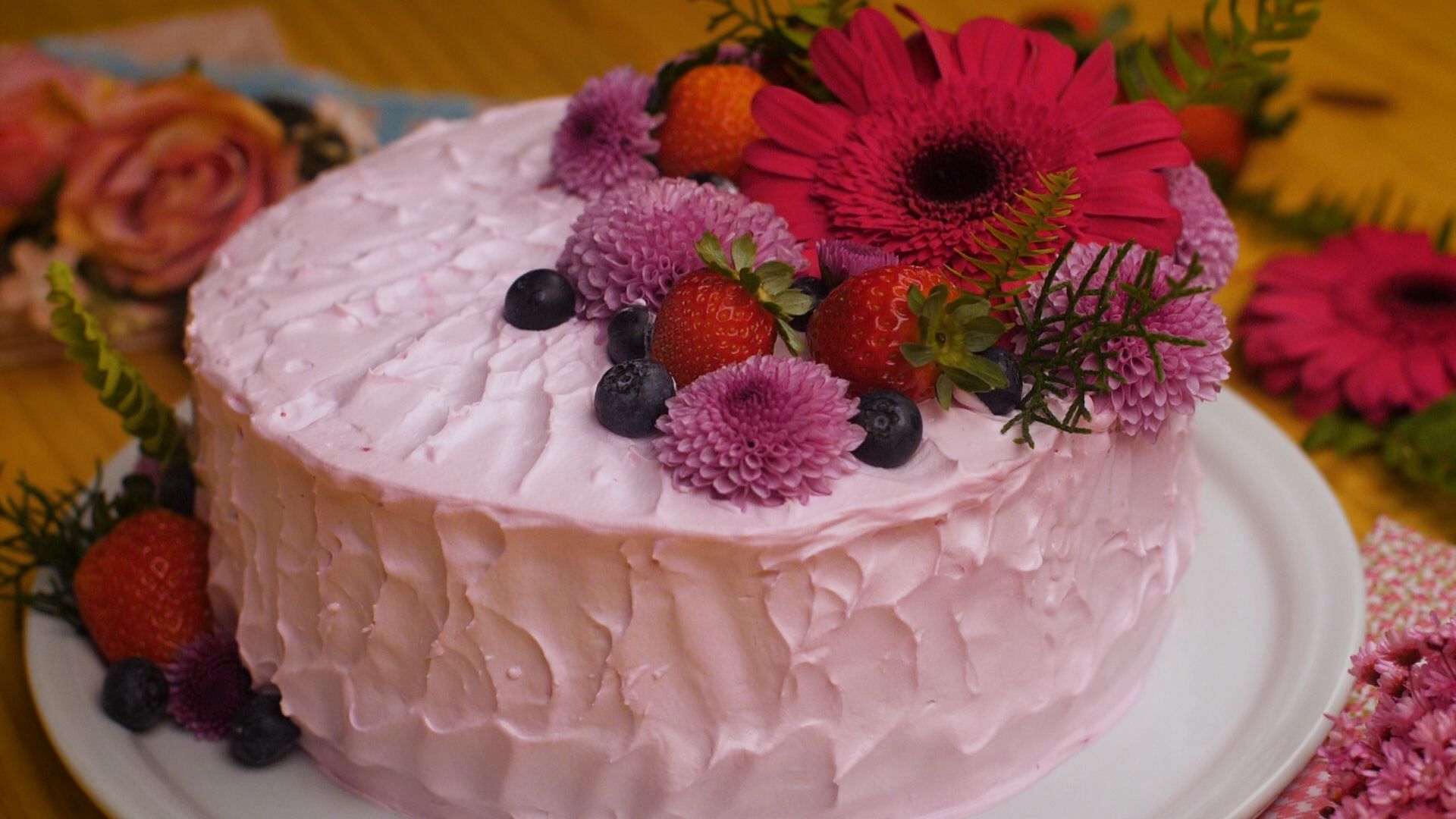 Bolo de Dia das Mães