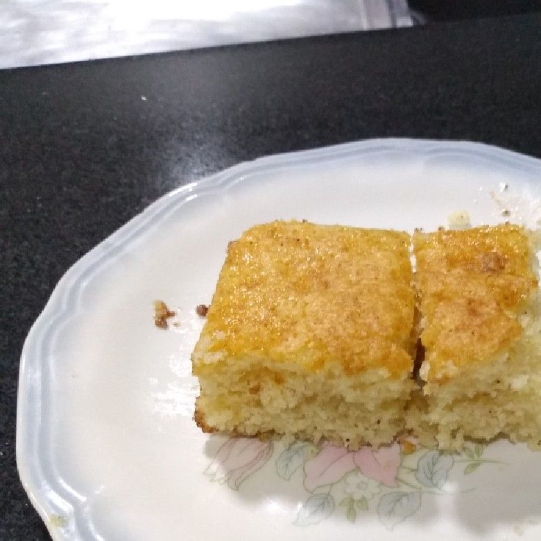 Bolo de iogurte com canela