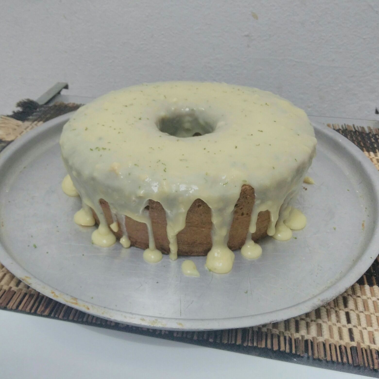 Bolo de limão de liquidificador