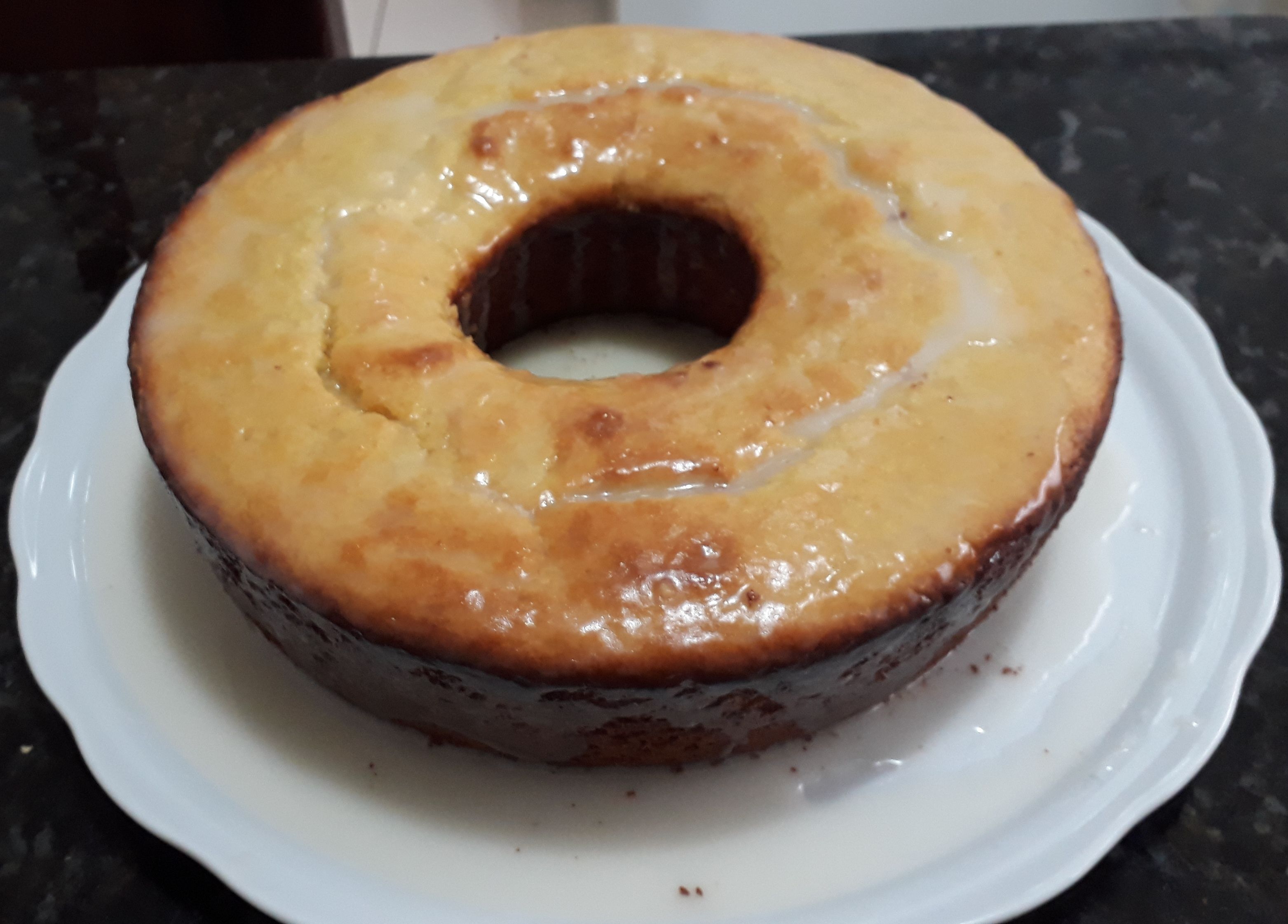 Bolo de limão do Herivelto